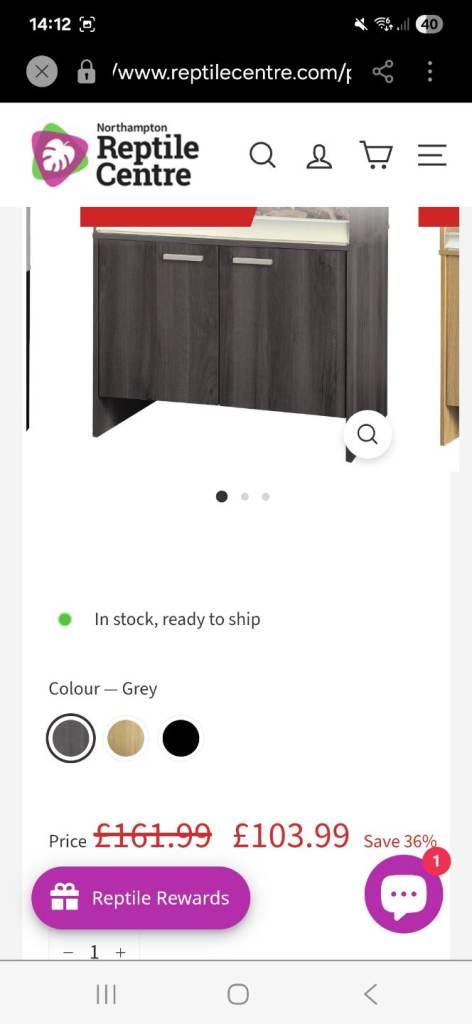 Large Vivexotic Vivarium and Stand for sale