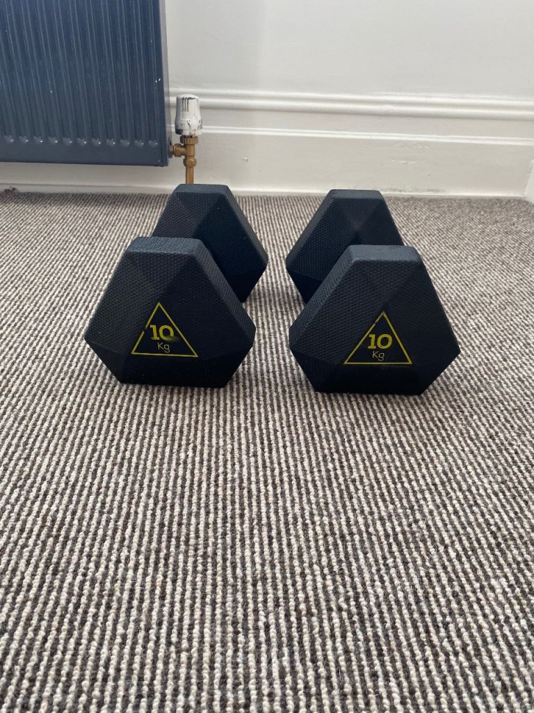 10 kg Decathlon Dumbbells 
