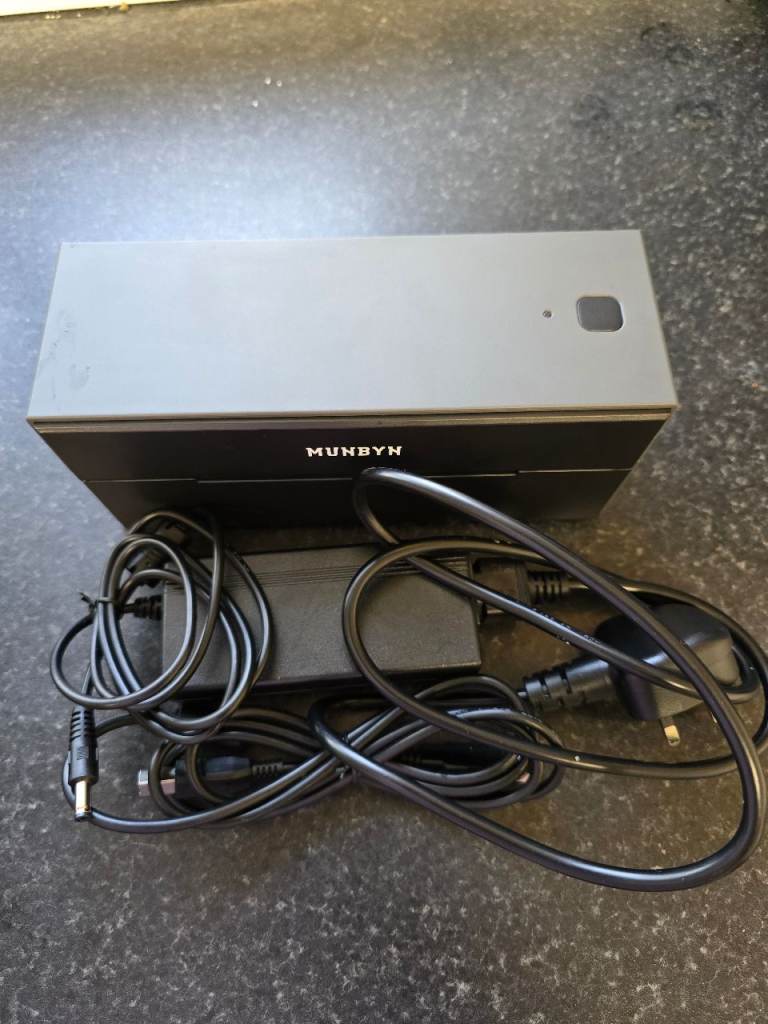MUNBYN 129B BLACK Bluetooth 4x6 postage Shipping thermal  Label Printer