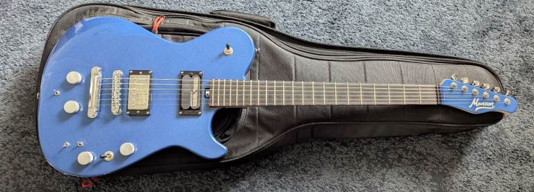 Manson M-Series MA Matt Bellamy Guitar Blue e