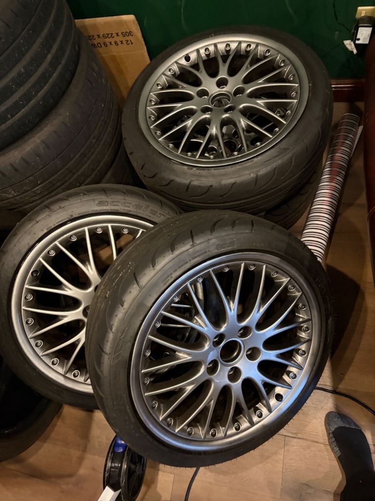 Audi VW Seat BBS Speedline 18” Alloys with Accelera Track Tyres