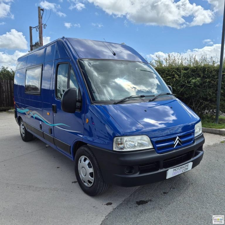 Citroen Relay Timberland Campervan 2005, 4 berth 4 belt
