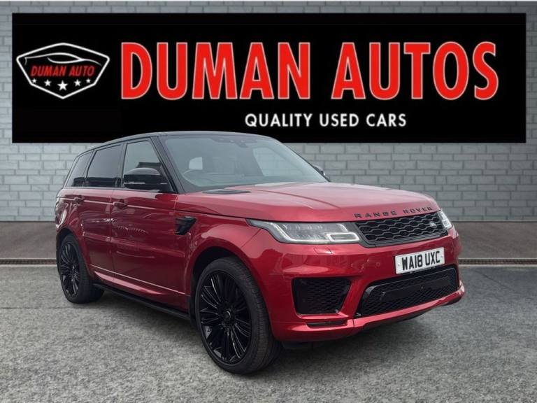 2018 Land Rover Range Rover Sport 3.0 SD V6 Autobiography Dynamic SUV 5dr Diesel Auto 4WD Euro 6 ...