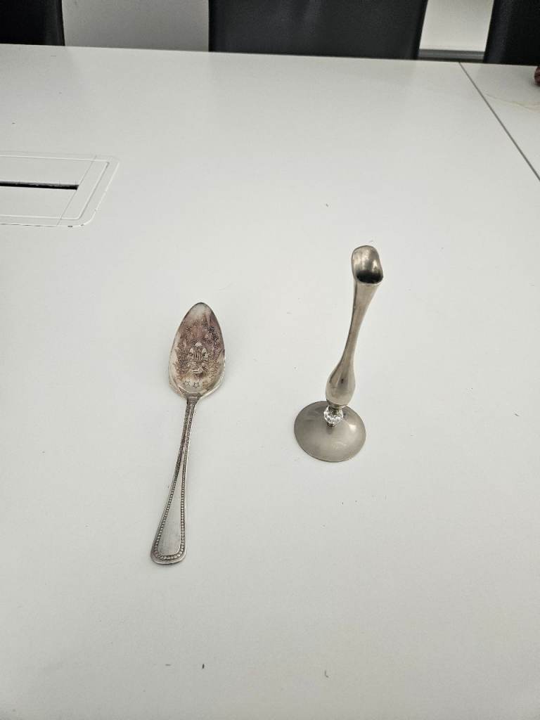Vintage 1976 Sterling Silver Commemorative Spoon with Stand