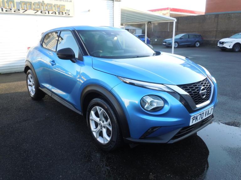 NISSAN JUKE 1.0 DIG-T N-Connecta Blue Auto Petrol 2020
