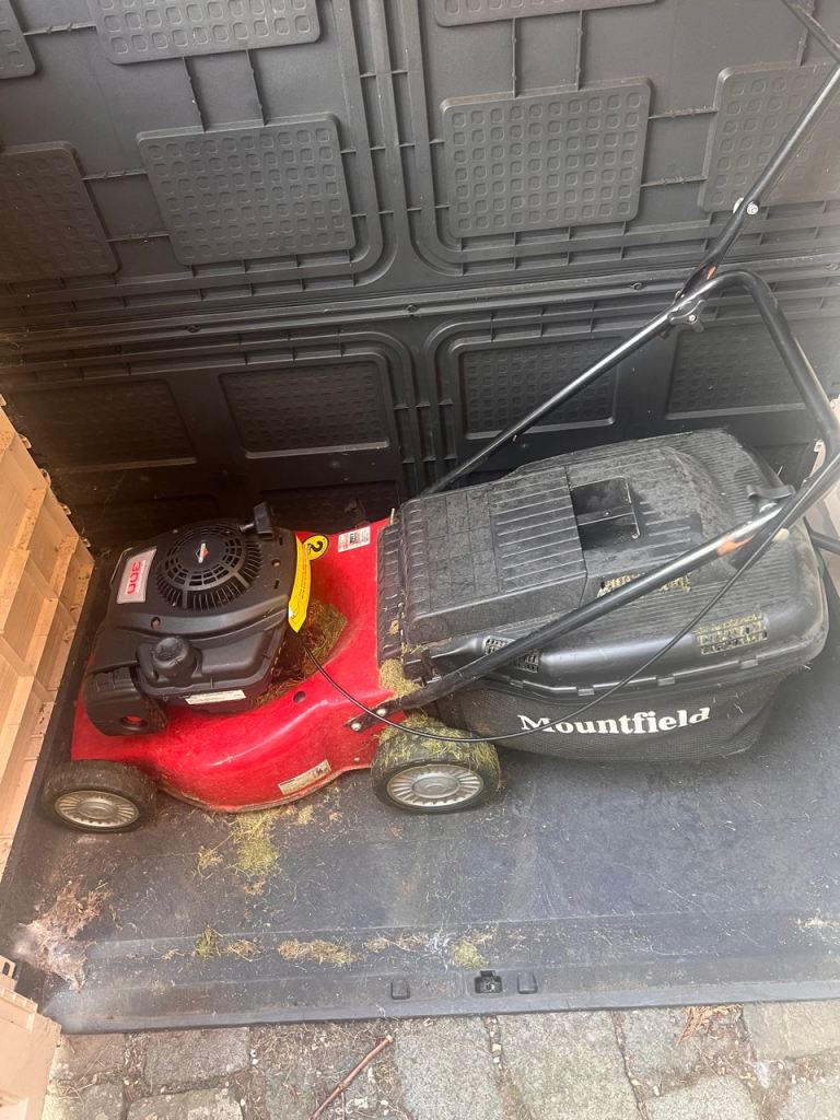 Mountfield HP185 Hand Propelled Lawnmower – Red