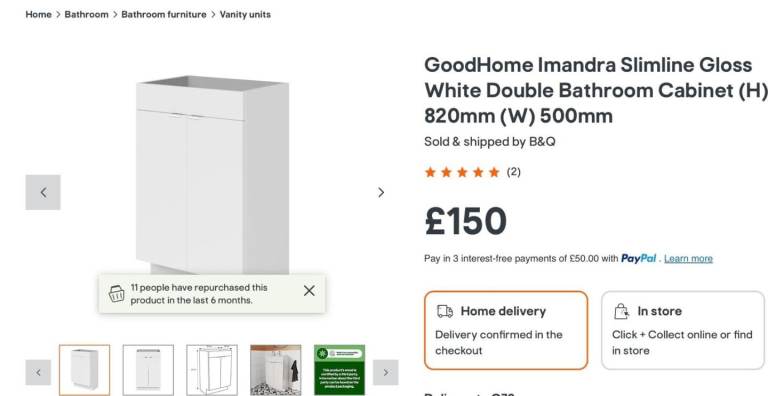 Bathroom suite for sale. New in boxes