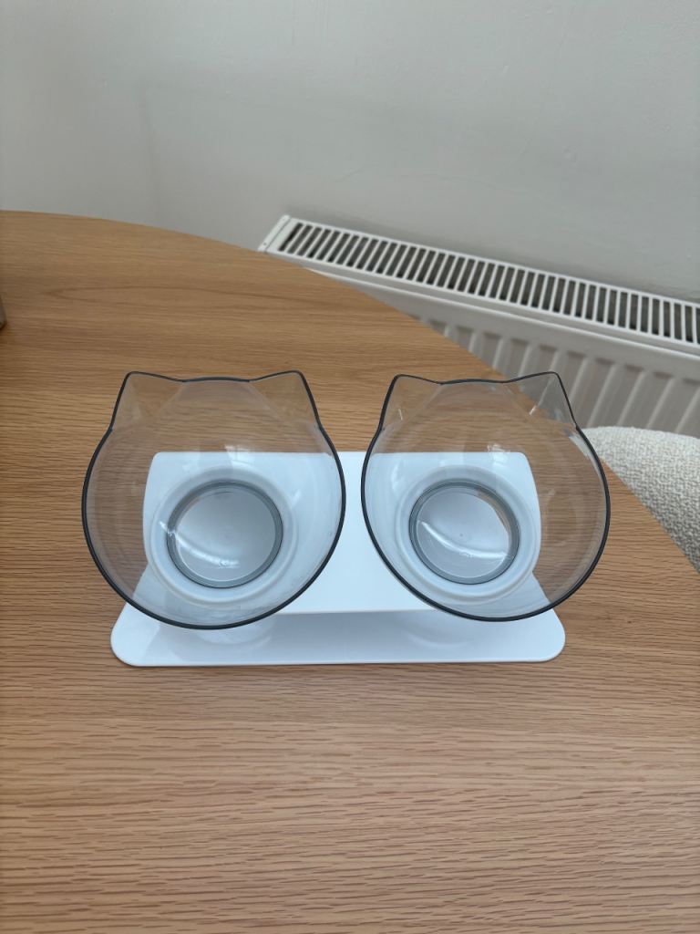 Raised bowls for cat/dog Never used