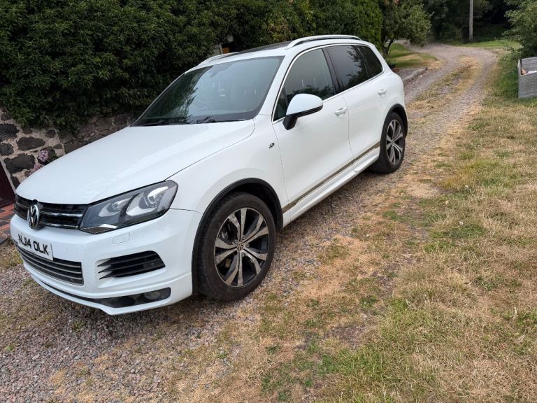 2014 Touareg R line pan roof