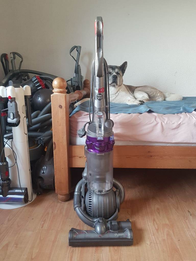 purple Dyson DC25 filters washed and dried All Floors Upright Hoover tools no texing phon