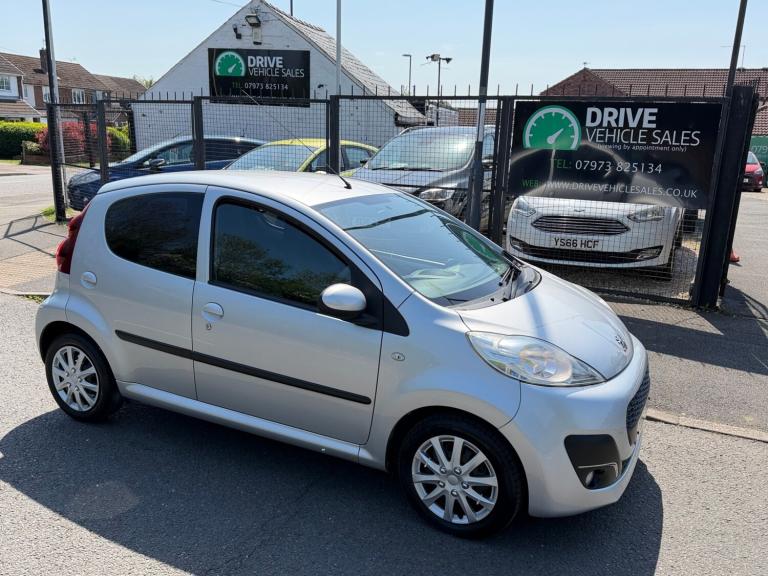 2012 Peugeot 107 1.0 Active 5dr ULEZ, £20 Road Tax HATCHBACK Petrol Manual