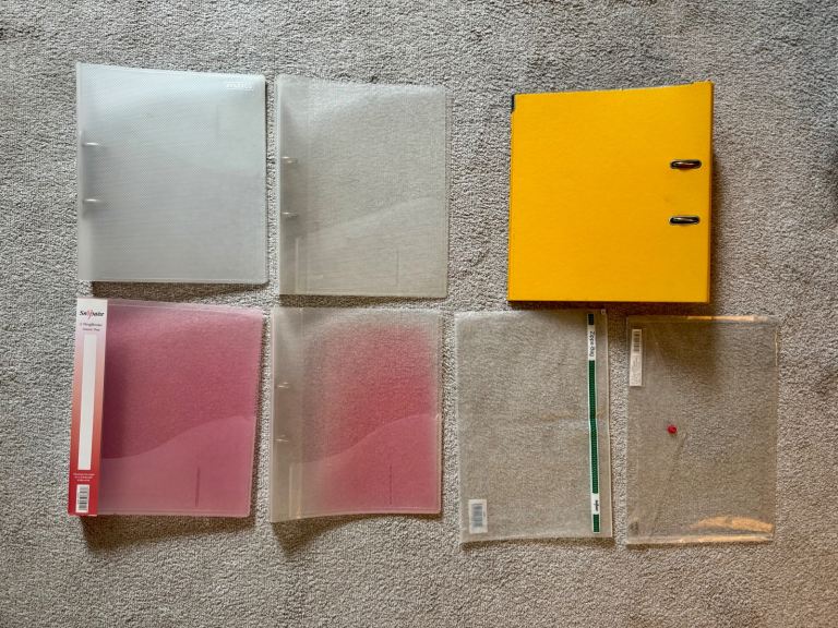 Collection of Files - Good condition 