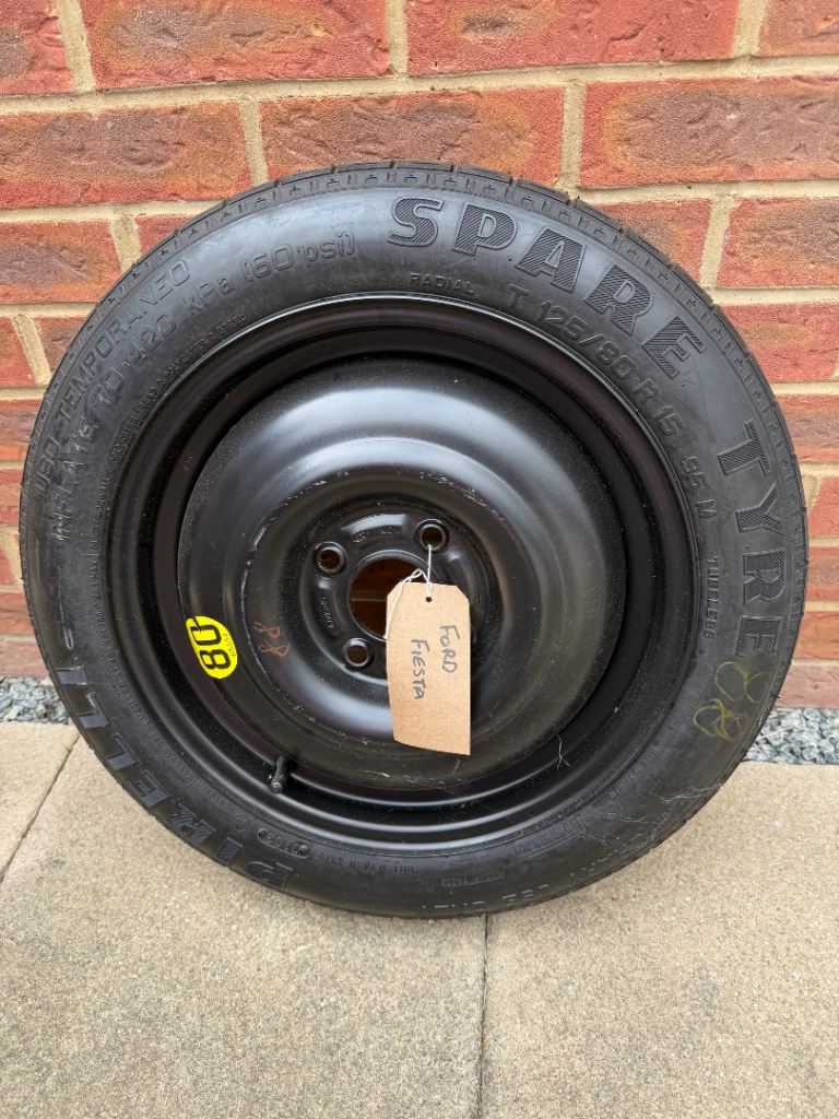 Ford Fiesta Space Saver wheel and tyre- brand. Ew