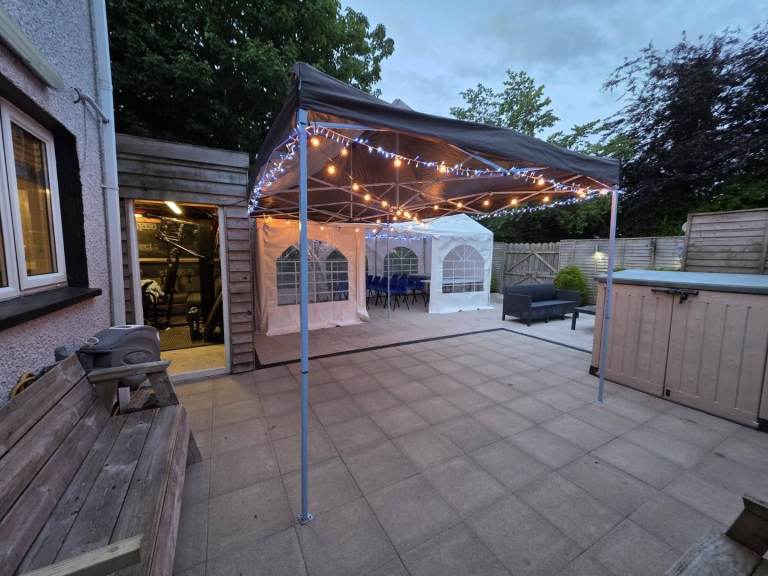 Garden marquee/gazebo 3x6 