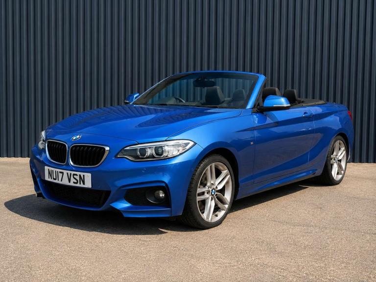 2017 BMW 2 Series 220d M Sport 2dr [Nav] Step Auto CONVERTIBLE DIESEL Automatic