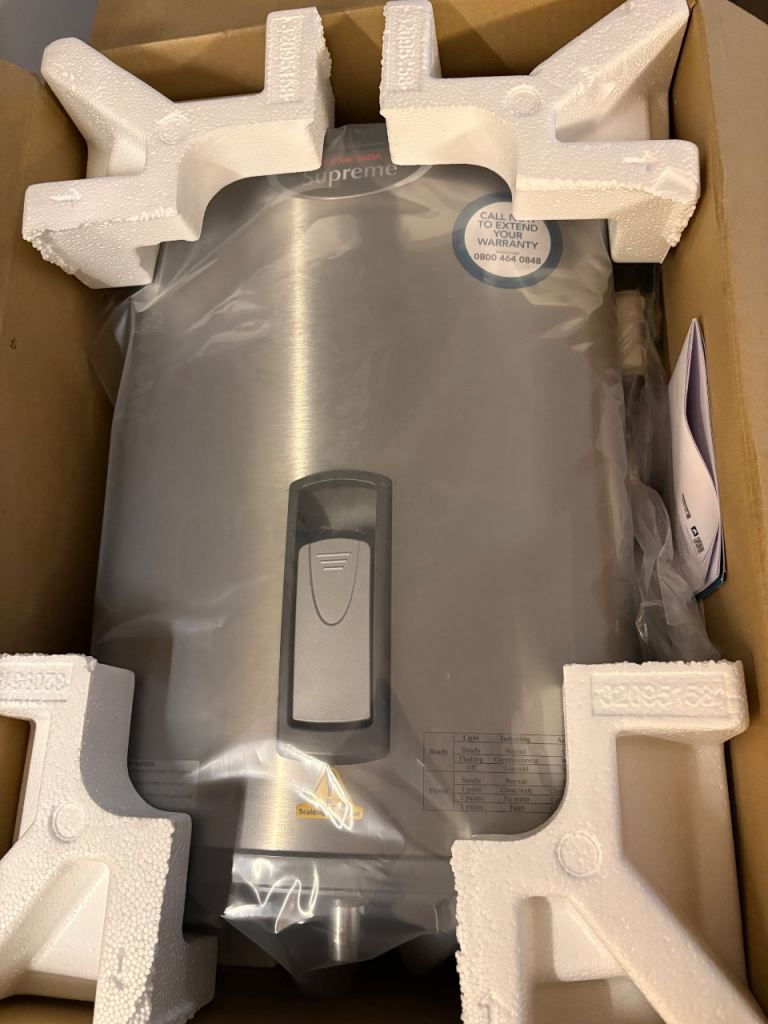 Heatrea Sadia Supreme 165SS 5L 2.5KW Water Heater - NEW