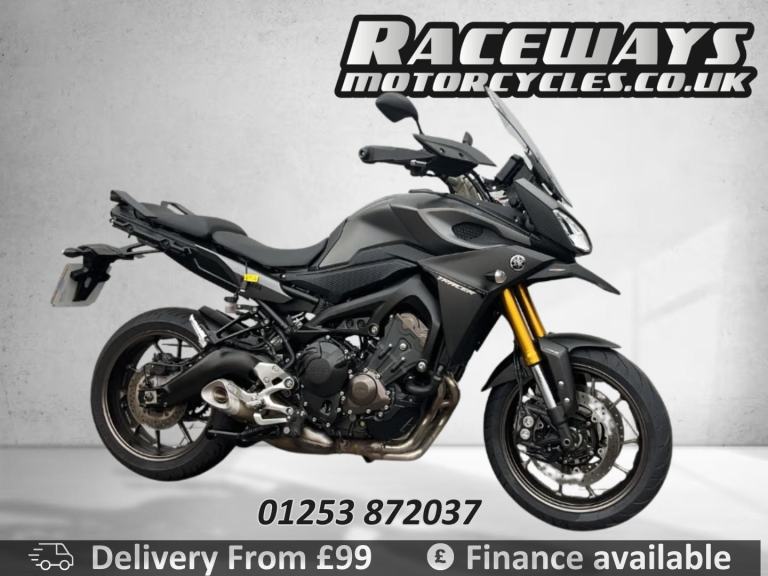 YAMAHA MT-09 TRACER 900 GREY ABS 2015 15 PLATE, 16,983 MILESUSED MOTORCYCLE