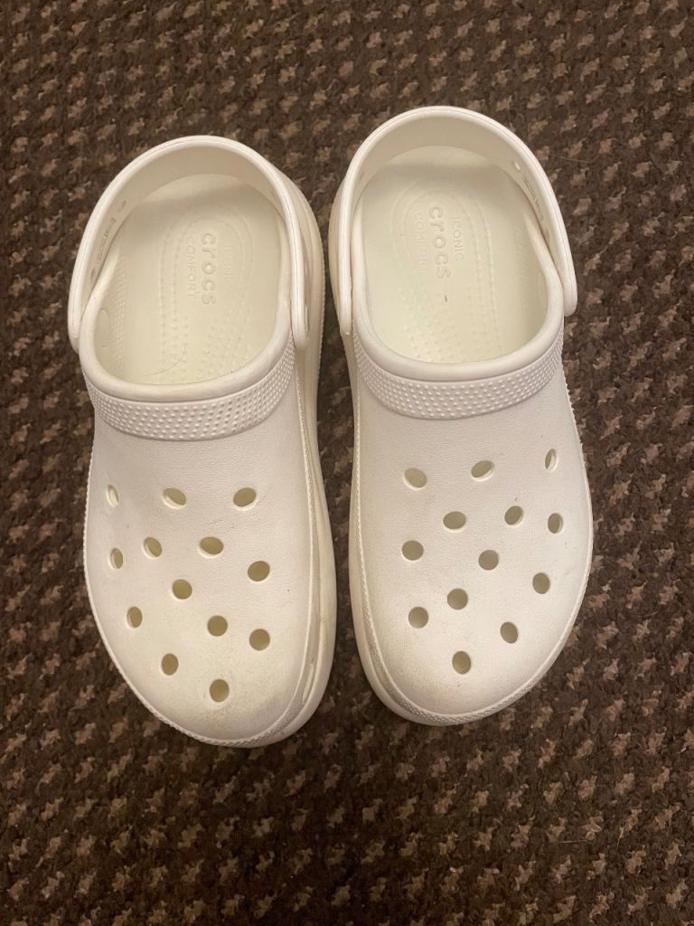 Platform crocs 