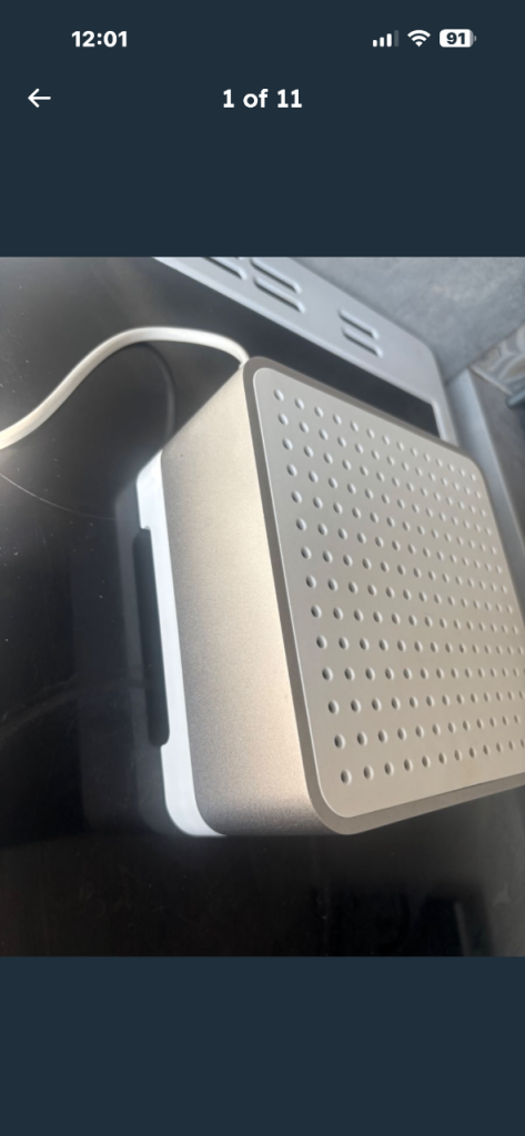 Sonos ZP120 Zone Player Wireless AMP Multi Room Music System Amplifier in White