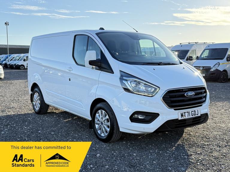 2021 Ford Transit Custom 2.0 EcoBlue 130ps Low Roof Limited Van PANEL VAN DIESEL Manual