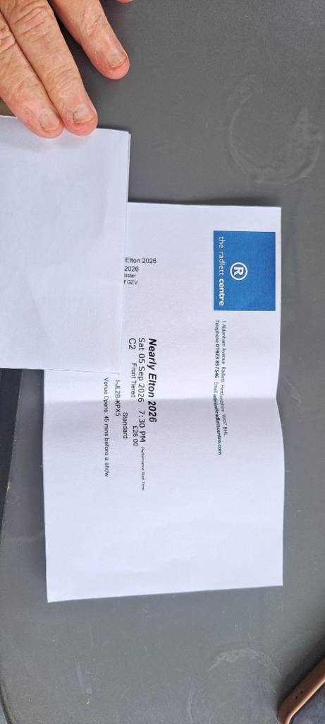 Nearly Elton Tickets