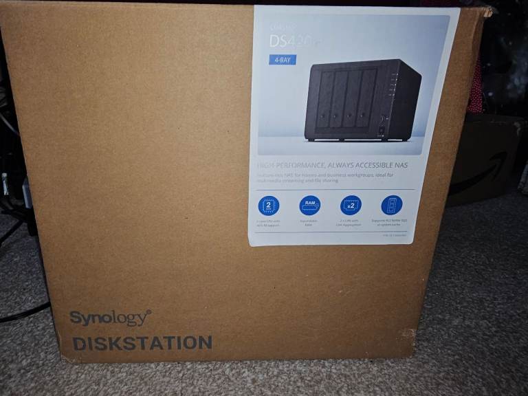 Synology DS420+ diskless Nas with upgrades