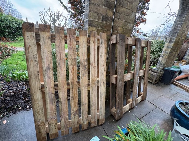 Two wooden pallets good condition