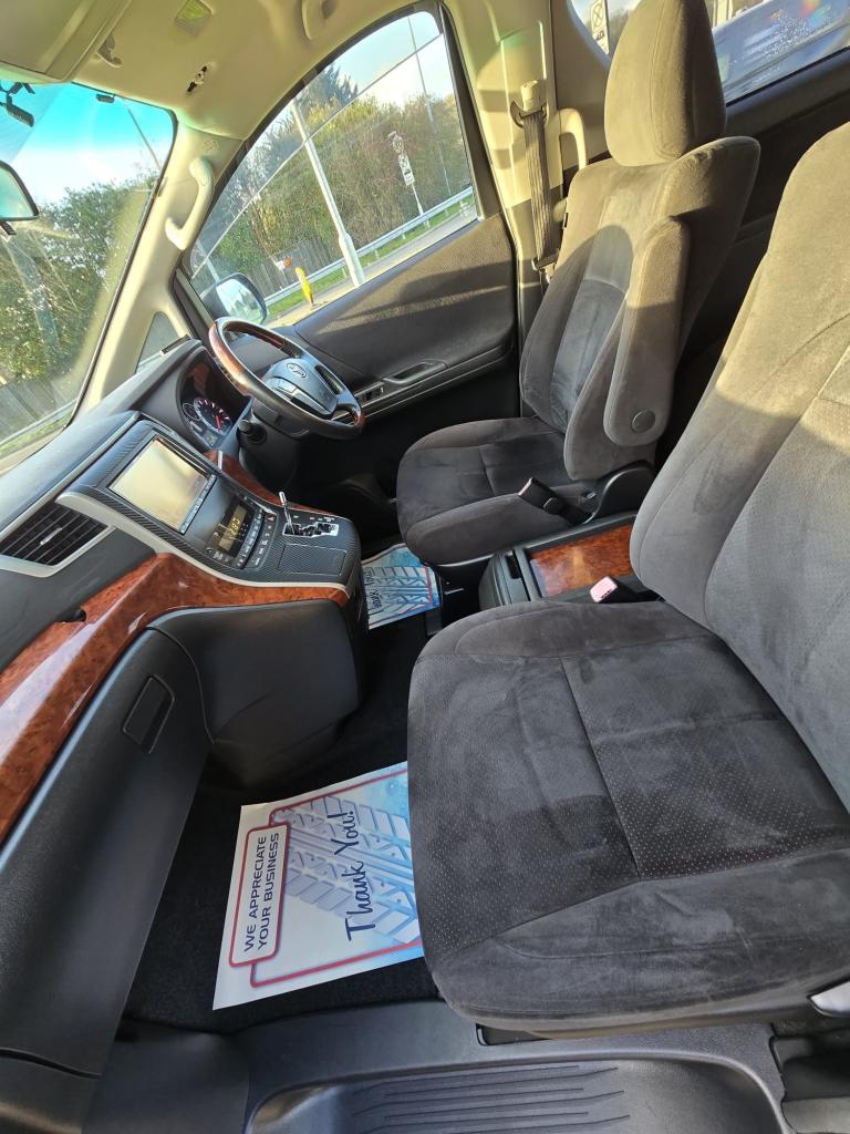 2010 Toyota Vellfire G PURPLE 2.4 PETROL 2010(60) ULEZ FREE, 7 SEATERS MPV Petrol Automatic