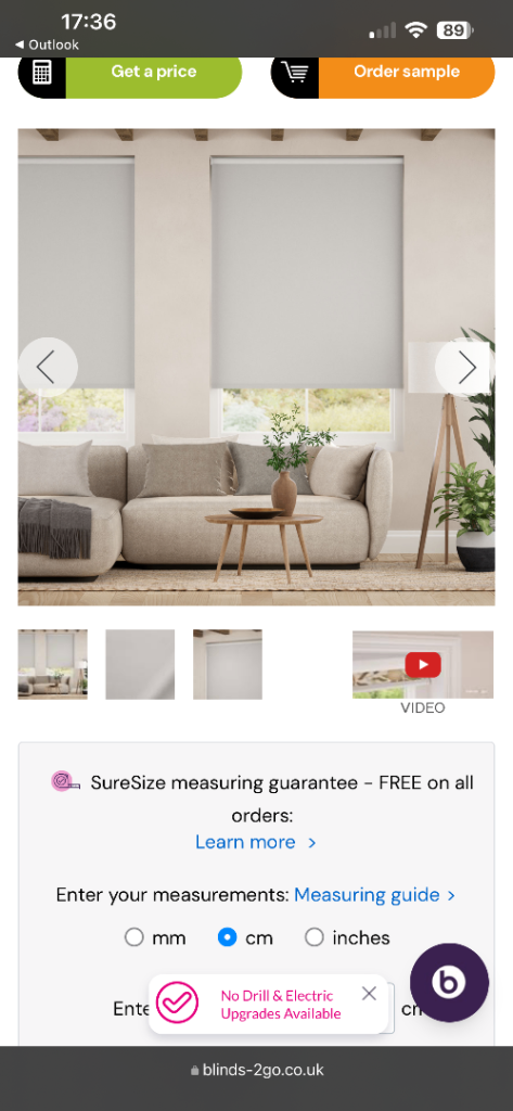 Blackout Roller Blinds - Custom Made To Measure Thermal Blackout Roller Blinds 