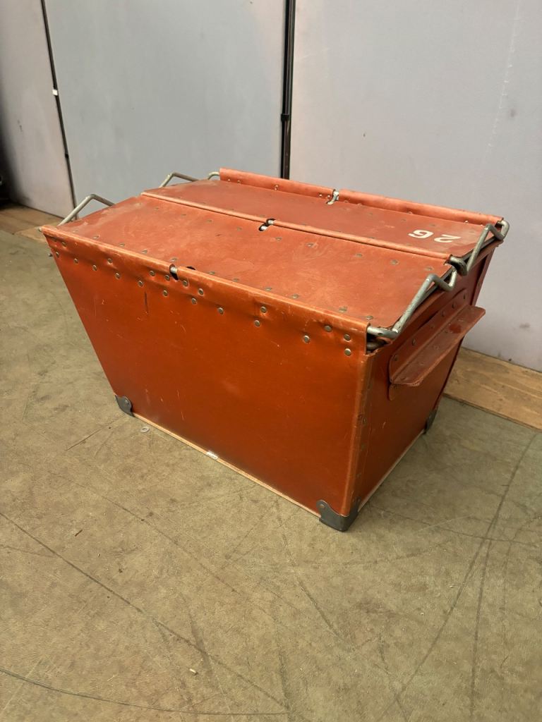 Vintage Industrial Storage trunk