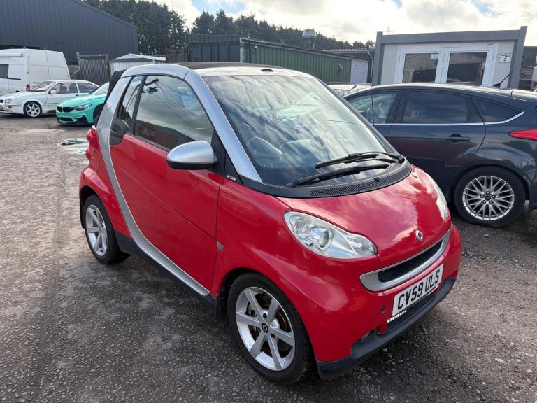 2009 smart fortwo Pulse mhd 2dr Auto clutch CONVERTIBLE Petrol Automatic
