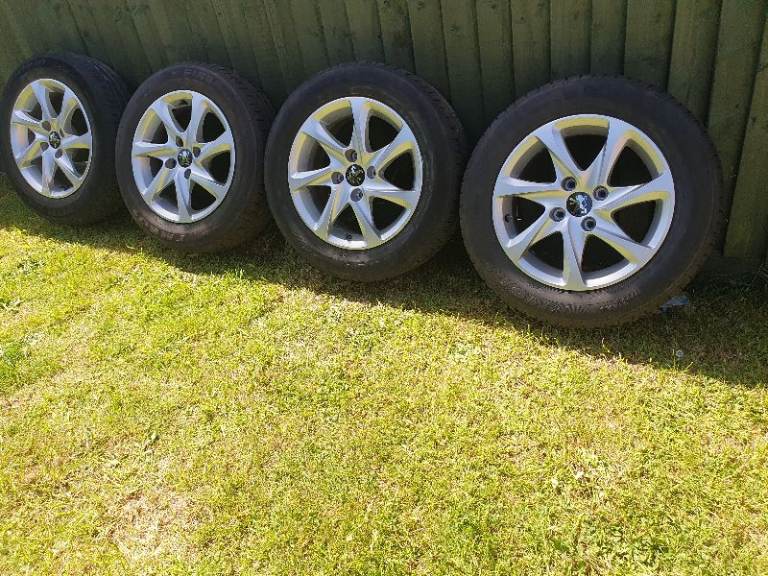 15"ALLOY WHEELS for CITROEN BERLINGO (2008-2022) PEUGEOT PARTNER (2008-2023) in very good condition