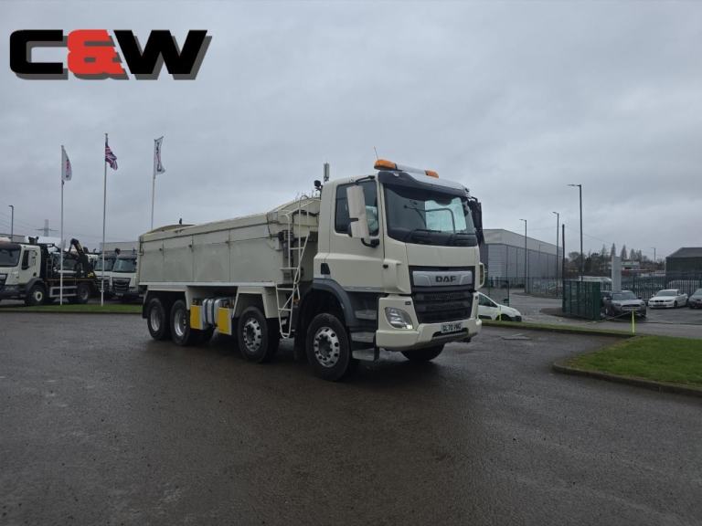 2021 (70) DAF FAD CF 450 8x4 Insulated Tipper 432,000Kms