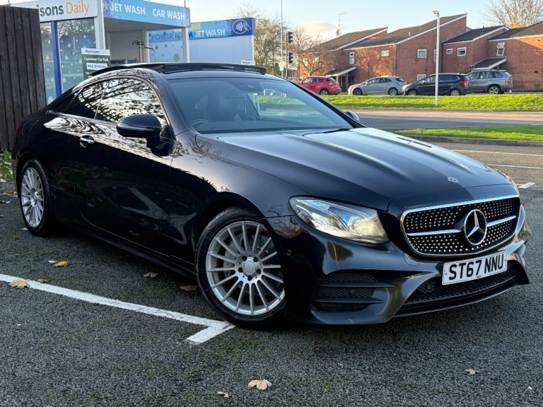Mercedes-Benz, E CLASS, Coupe, 2018, Semi-Auto, 1950 (cc), 2 doors