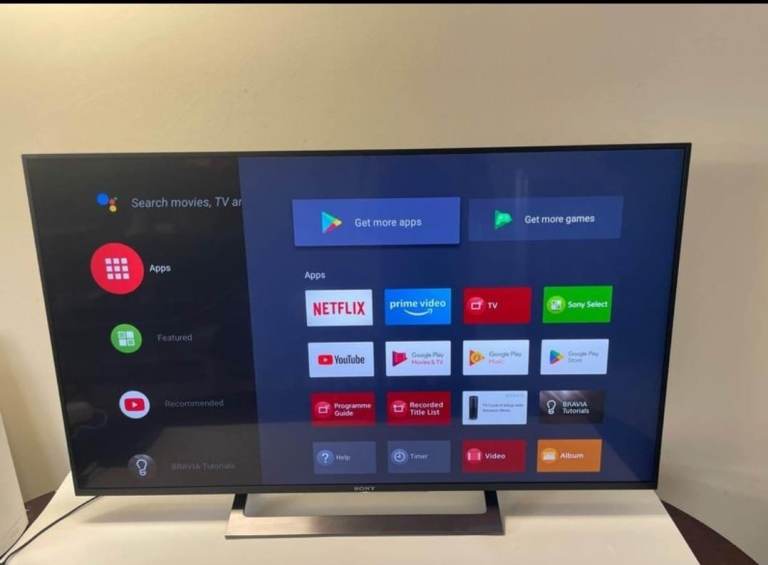 55"SONY BRAVIA ANDROID 4K ULTRA HD SMART WIFI LED TV 189£