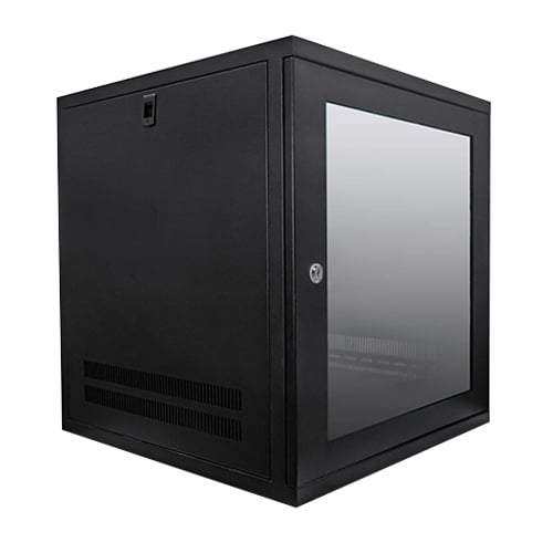 LMS Data 18U 600mm Deep Data Cabinet, Wall Mounted, 19-Inch Rackmount (W600mm x D600mm)