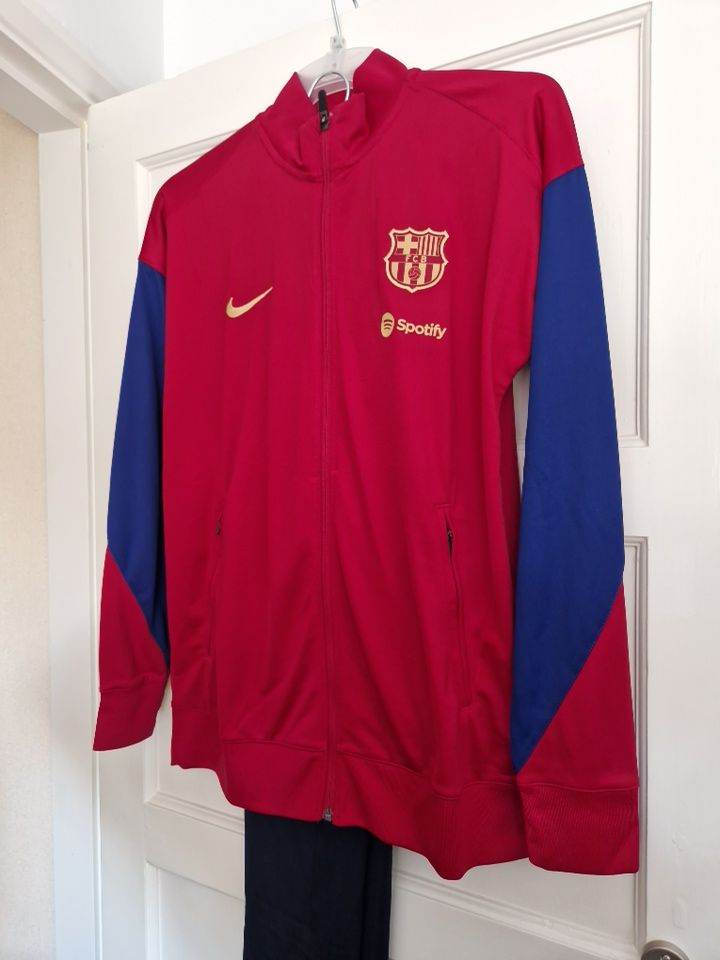 2023-24 F.C. Barcelona Nike Dri-FIT Knit Track Suit Pants & Jacket BNWT Adult  M