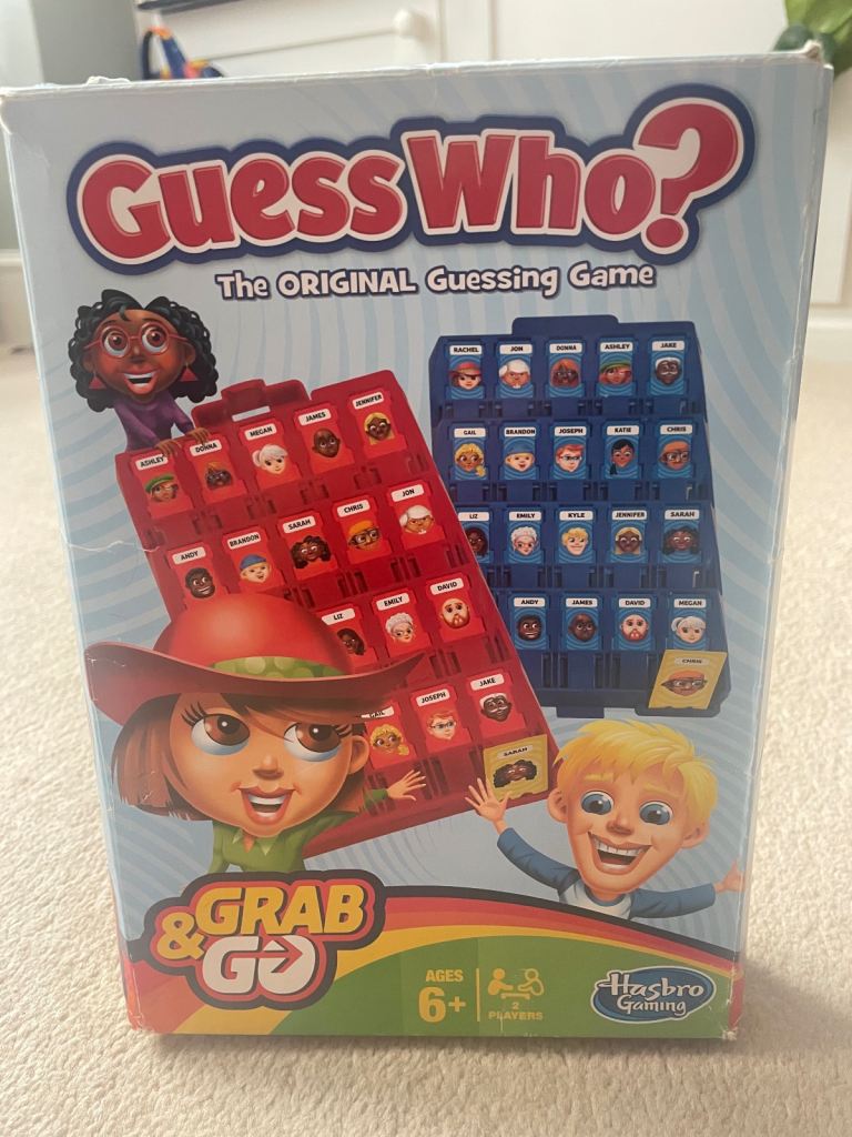 Grab and Go Guess Who Game