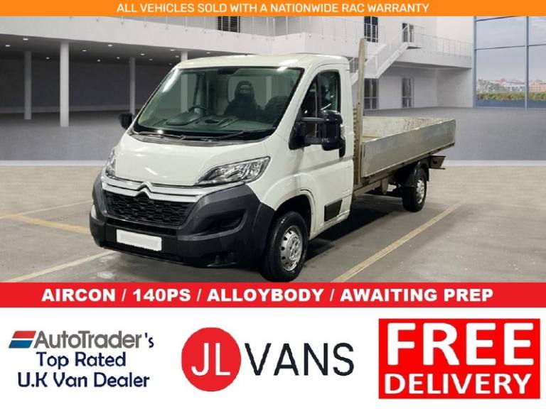 2021 Citroen Relay BlueHDi 35 X Dropside L3 Euro 6 140ps AC 2021 Dropside Diesel Manual