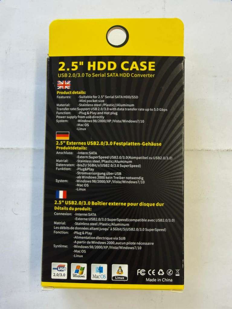 New 1TB HDD 2.5” Sata External Hard Drive, £29.99 for Sale in Chingford ...