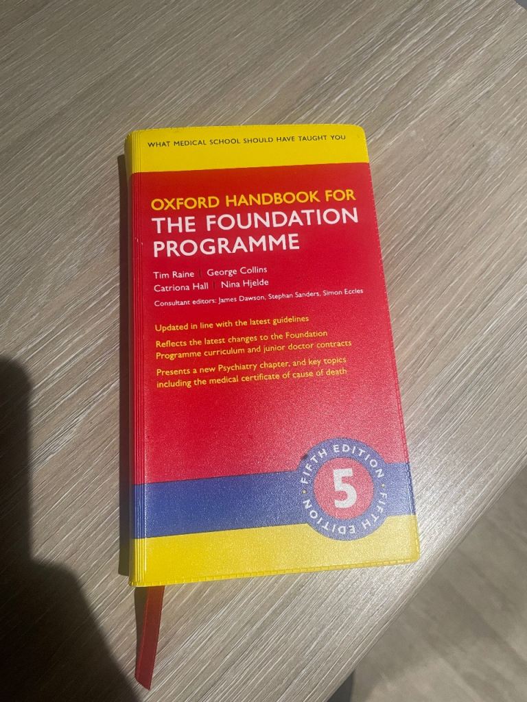 Oxford handbook for the foundation programme