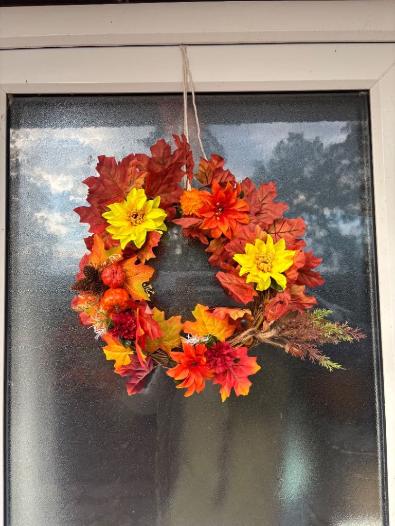 Autumn Wreath for Door Decoration – Brand new 