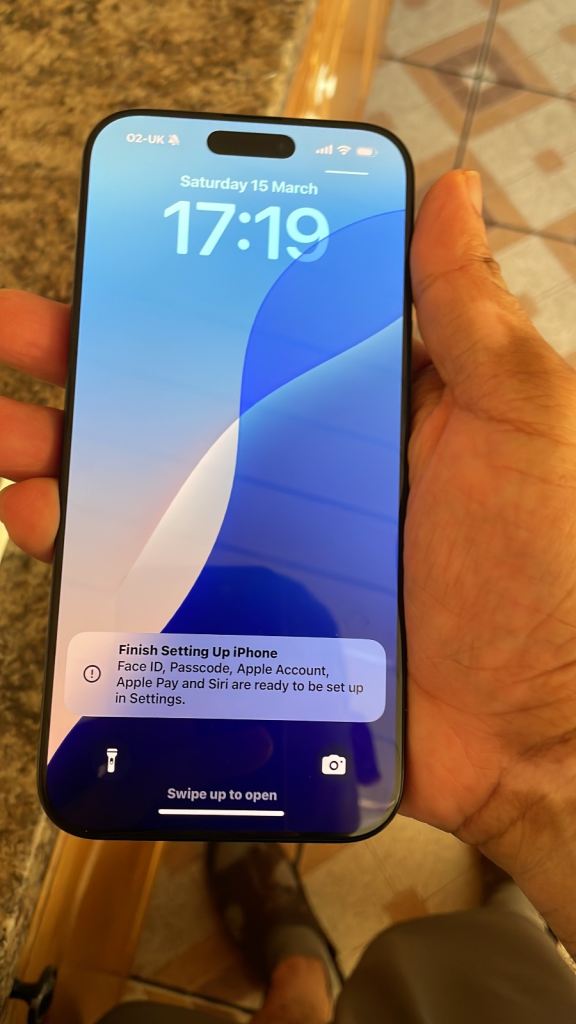 Iphone 16 pro max 256gb black