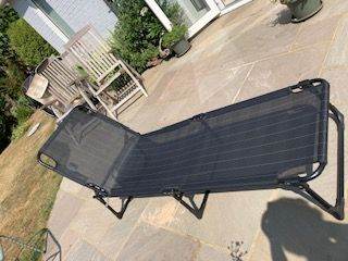Two folding Sun Loungers – as new