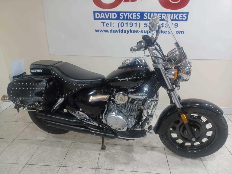 Keeway Superlight 125 CRUISER 75-REG ONLY 66 MILES £2399.OTR