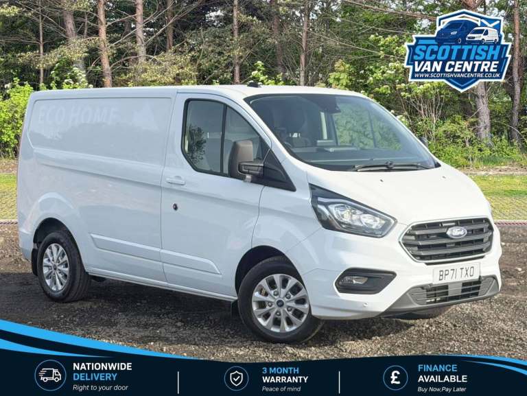 2022 Ford Transit Custom 2.0 EcoBlue 130ps Low Roof Limited Van PANEL VAN DIESEL Manual