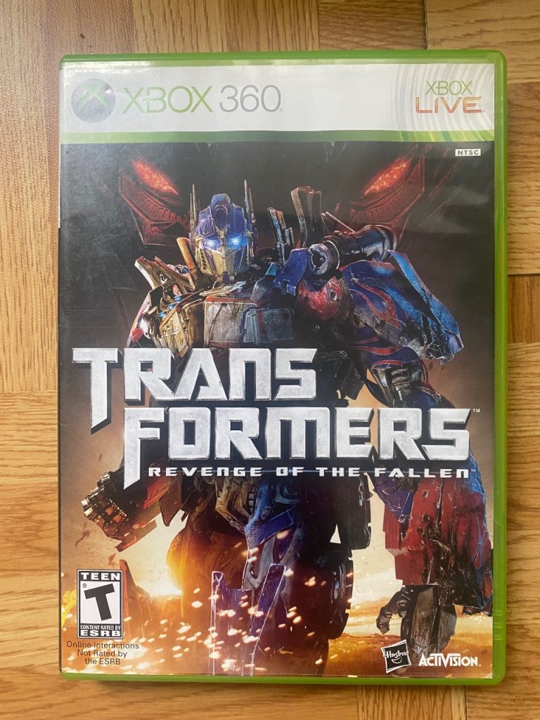 Trans formers . Xbox 360 . Game . 