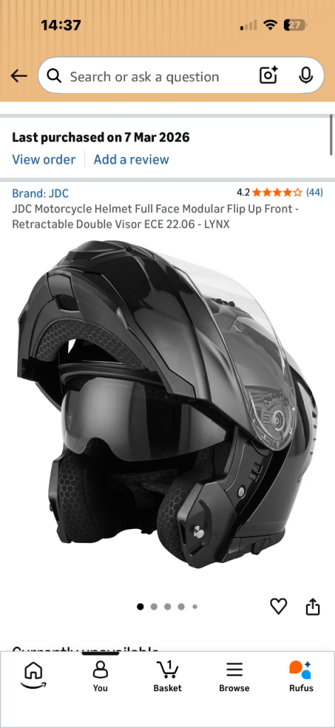 Brand new flip JDC helmet Size M £15 if gone today