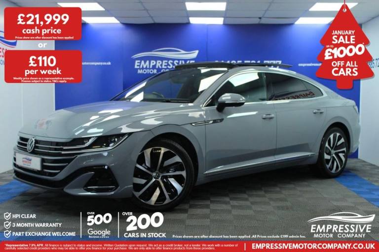 2021 71 VOLKSWAGEN ARTEON 1.4 TSI 13KWH R-LINE FASTBACK 5DR PETROL PLUG-IN HYBRI