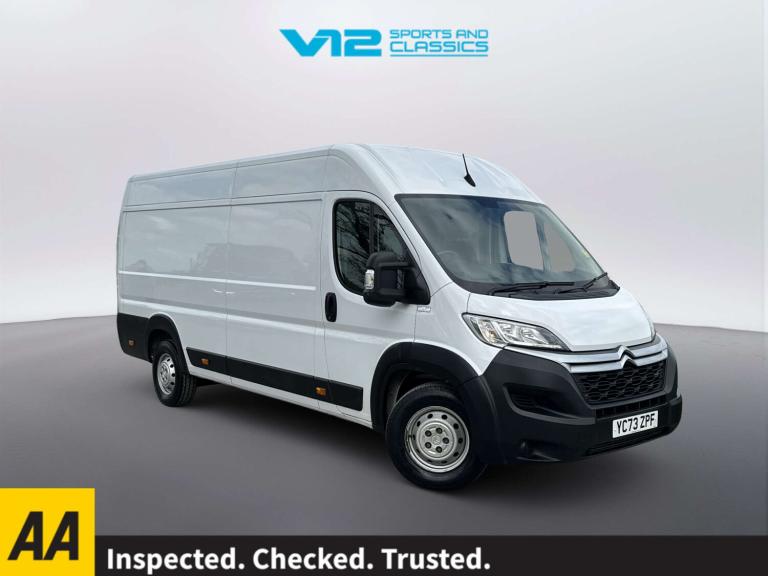 2023 Citroen Relay 2.2 BlueHDi H2 Van 140ps Enterprise Edition PANEL VAN DIESEL Manual